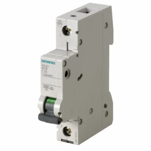 Siemens MCB 6 A, 1 Pole, 7.5 kA, B-Curve